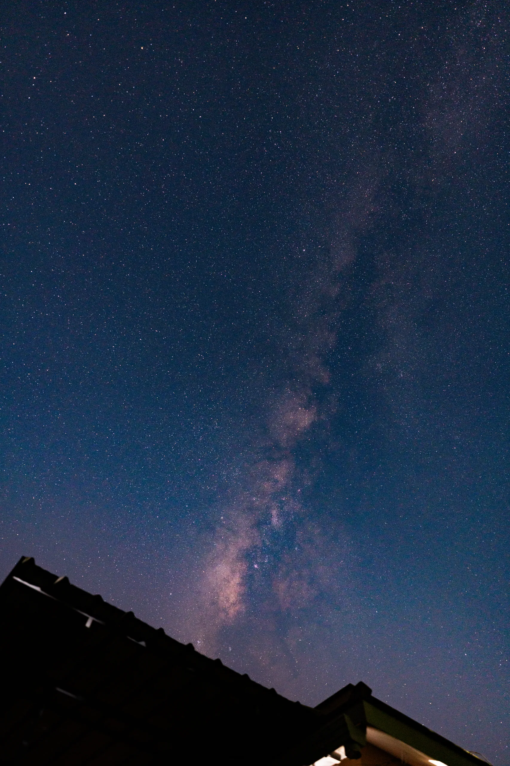 The Big dipper - Great Bear walking through the city of Krakow